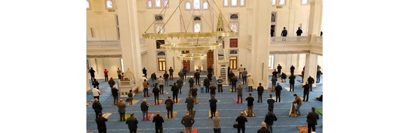 Bilal Saygılı Camii’nde Yağmur Duası Yapıldı